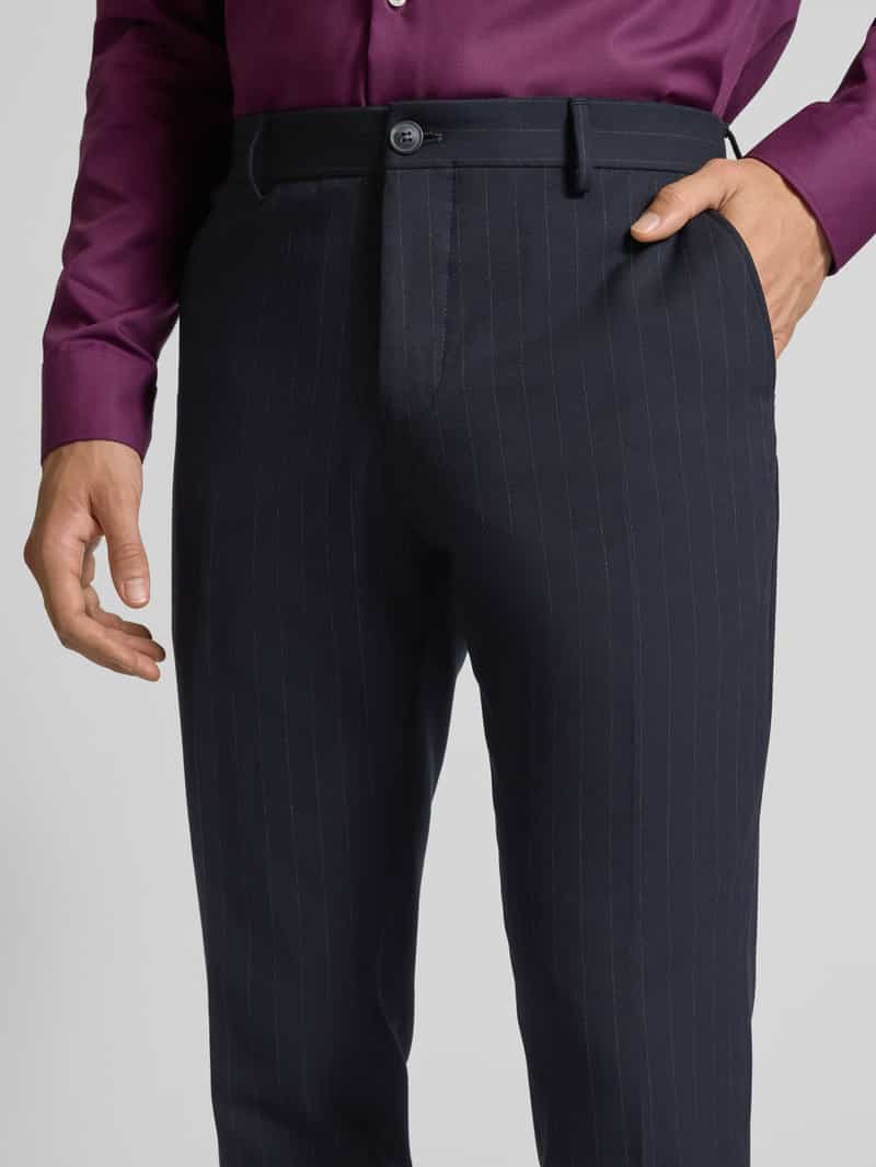 Selected Homme Slim fit pantalon met viscose model 'PETER'