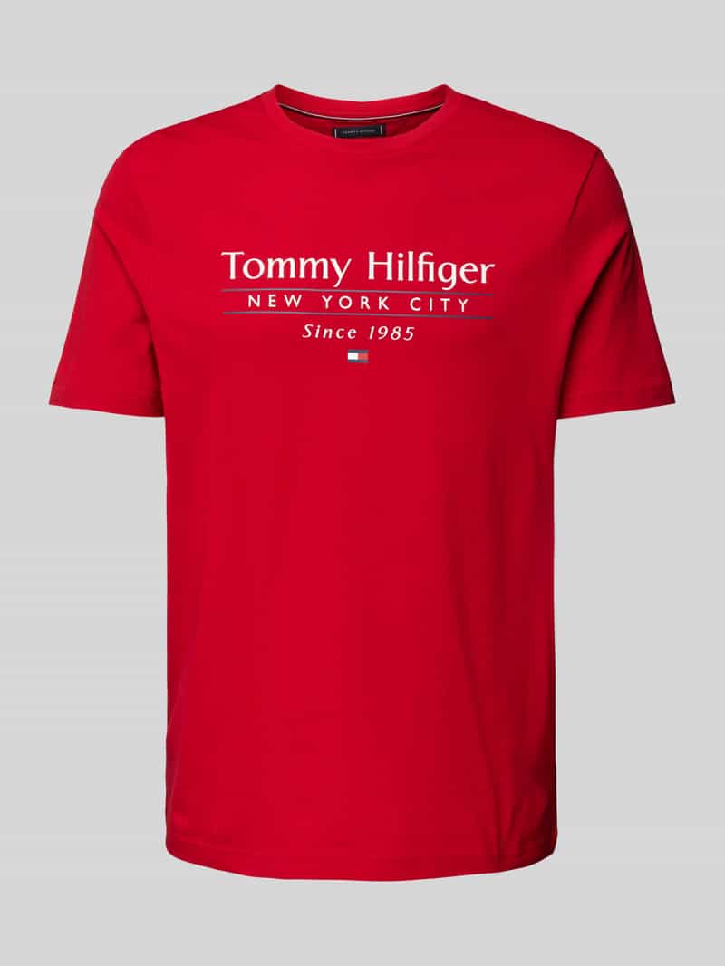 Tommy Hilfiger T-shirt met labelprint