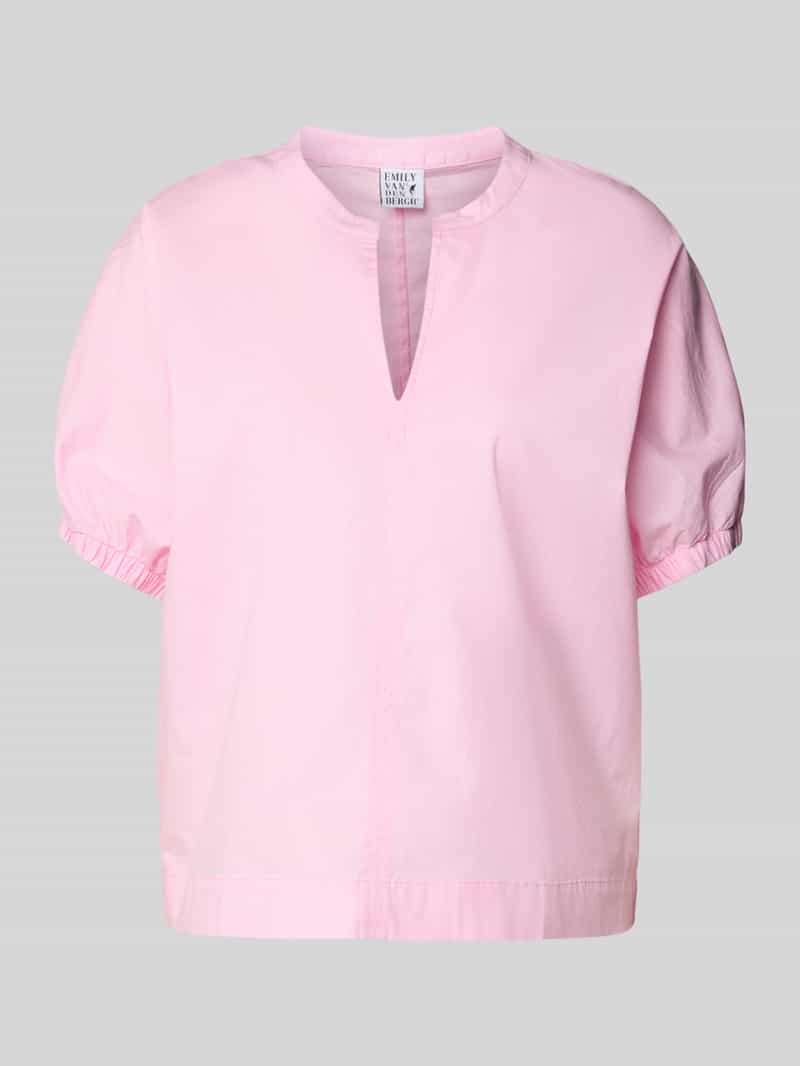 Emily Van den Bergh Blouseshirt met elastische mouwboorden