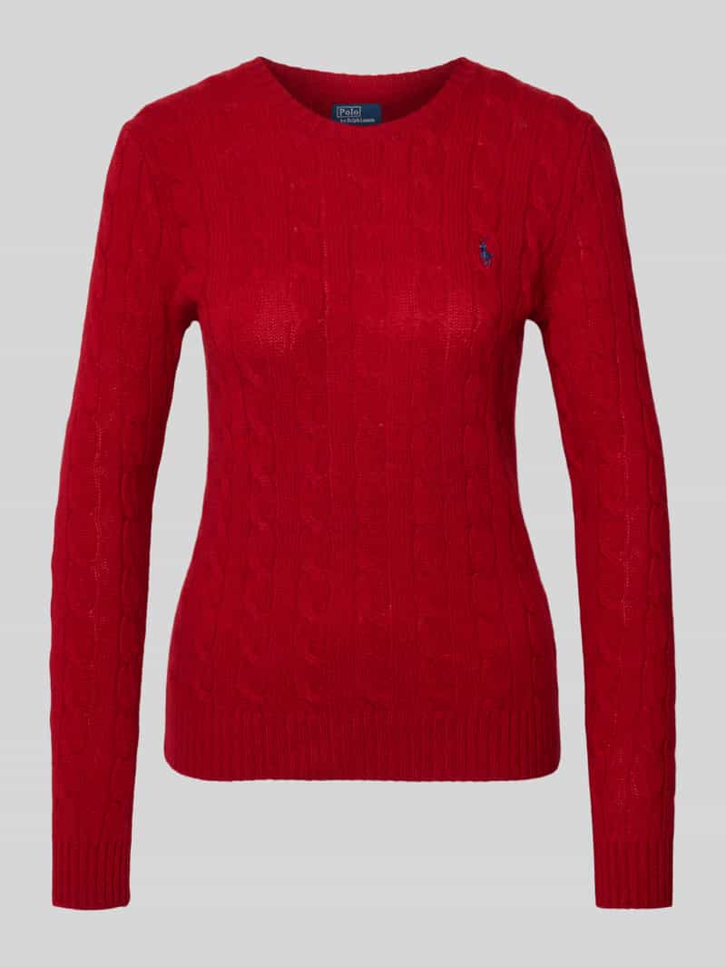 Polo Ralph Lauren Gebreide pullover van een mix van wol en kasjmier model 'JULIANNA'