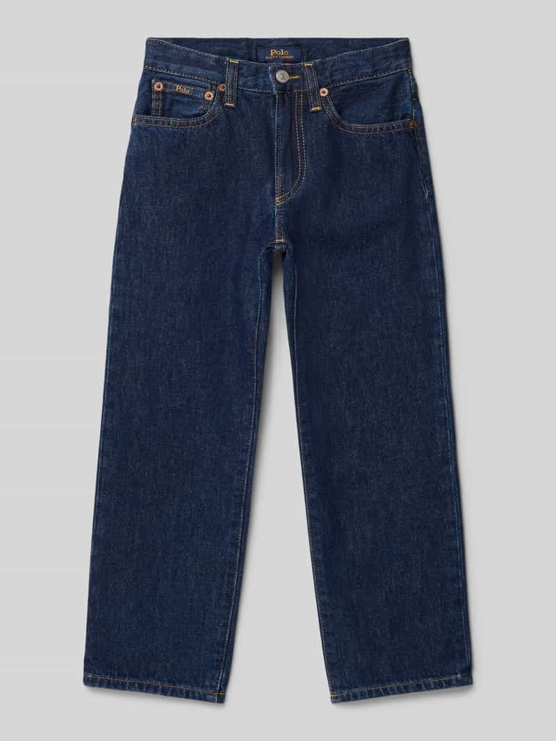 Polo Ralph Lauren Kids Straight fit jeans met logopatch