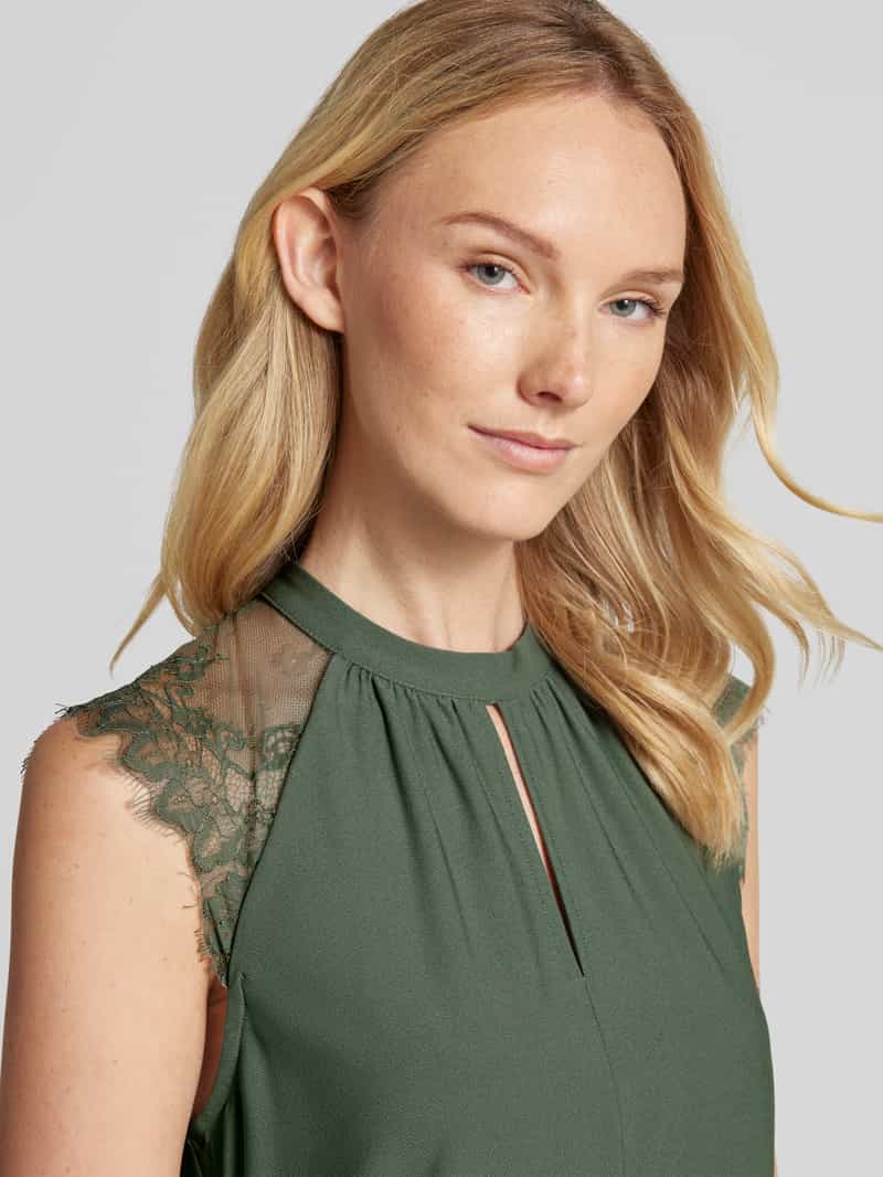 Vero Moda Regular fit top met kanten mouwen model 'MILLA'