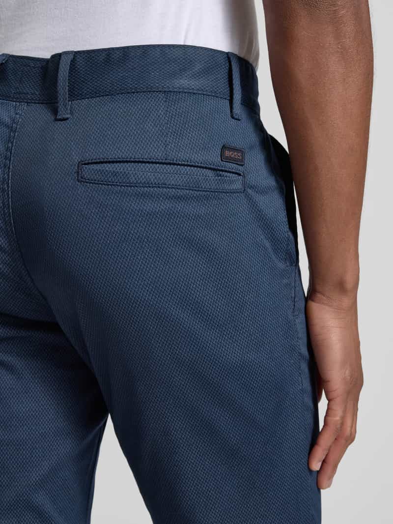 Boss Orange Slim fit chino met steekzakken