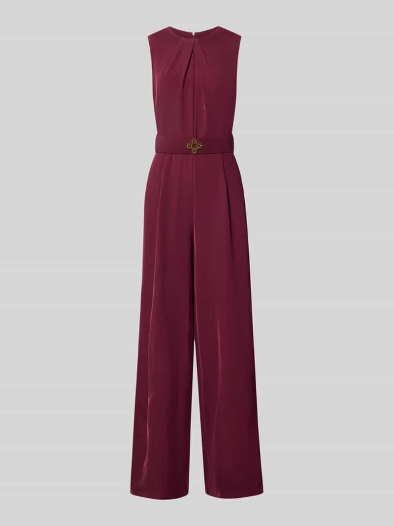 RINASCIMENTO jumpsuit met stoffen riem