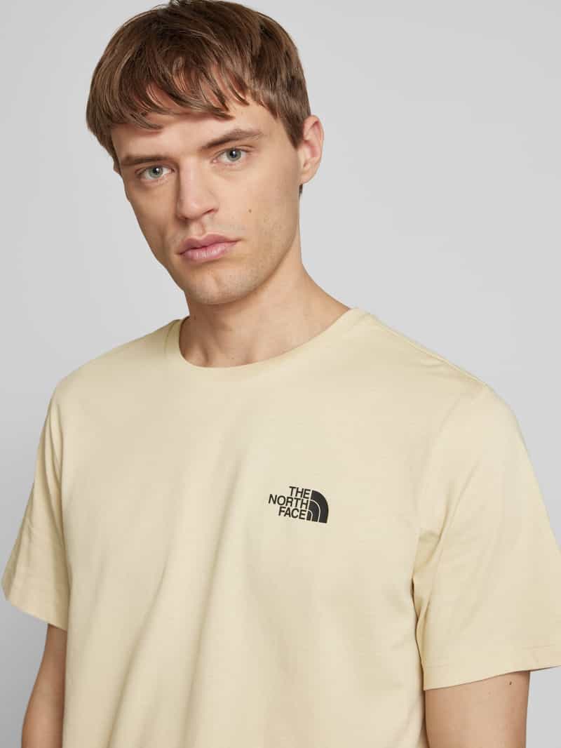 The North Face T-shirt met labelprint model 'Simple dome'