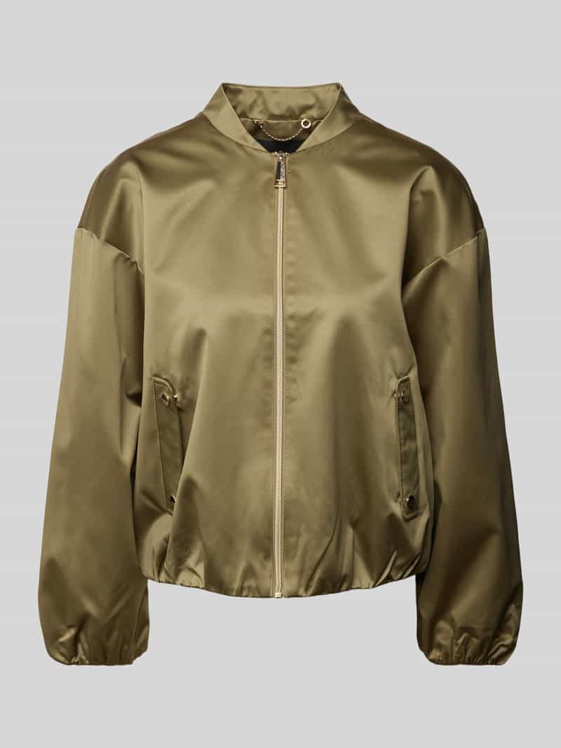 s.Oliver BLACK LABEL Oversized blouson met elastische zoom