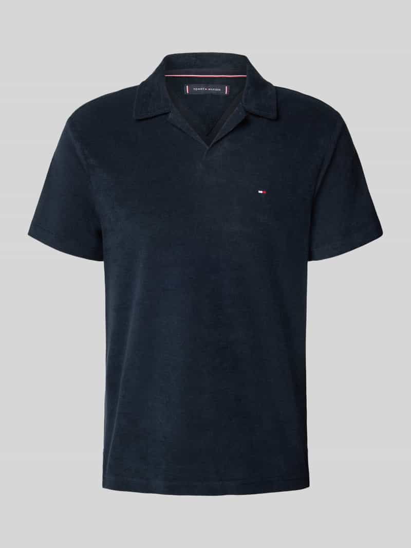 Tommy Hilfiger Regular fit poloshirt van katoenmix