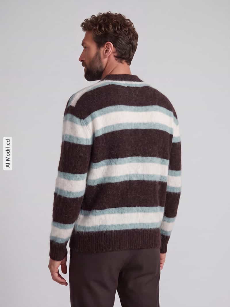 Jake*s Studio Men Regular fit pullover van wolmix