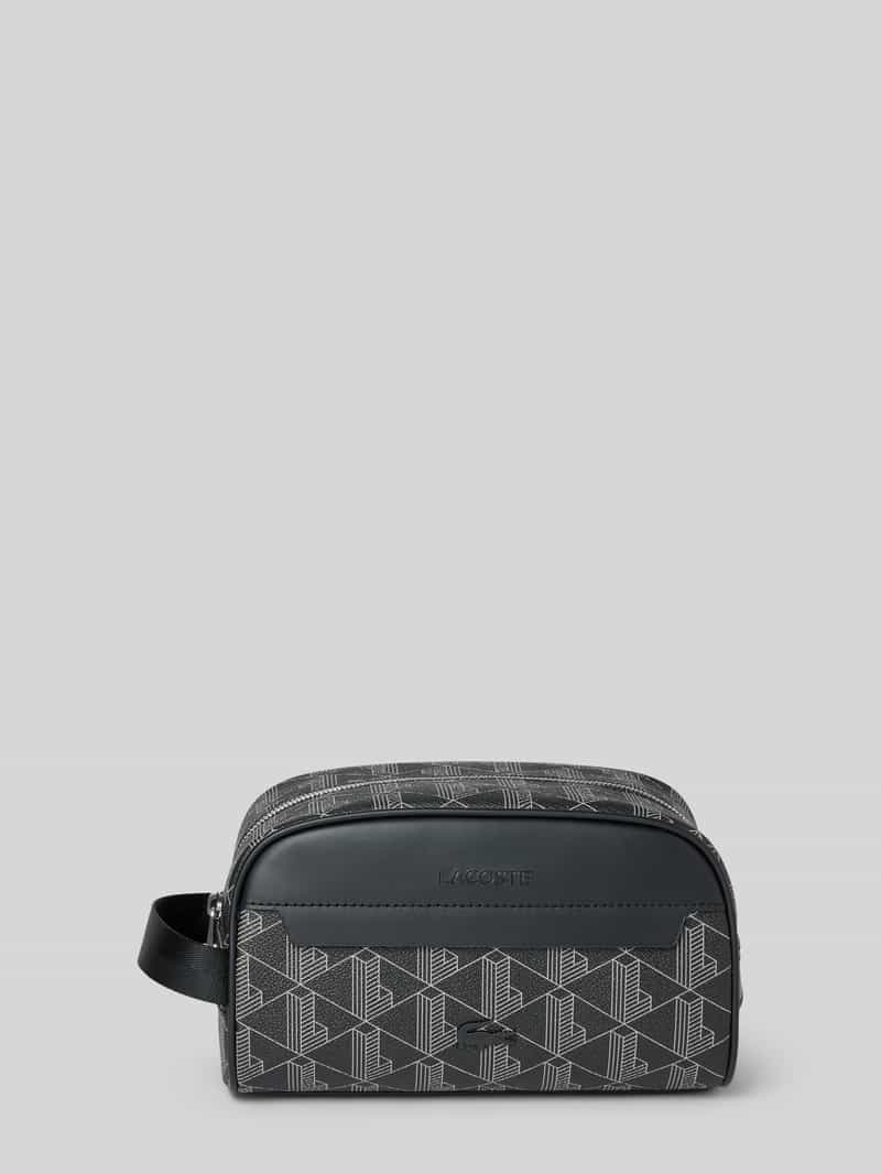 Lacoste Toilettas met labeldetails