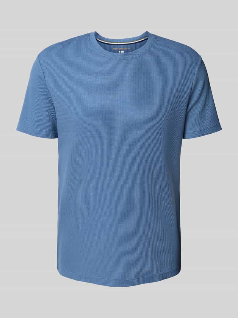 Christian Berg Men T-shirt met structuurmotief
