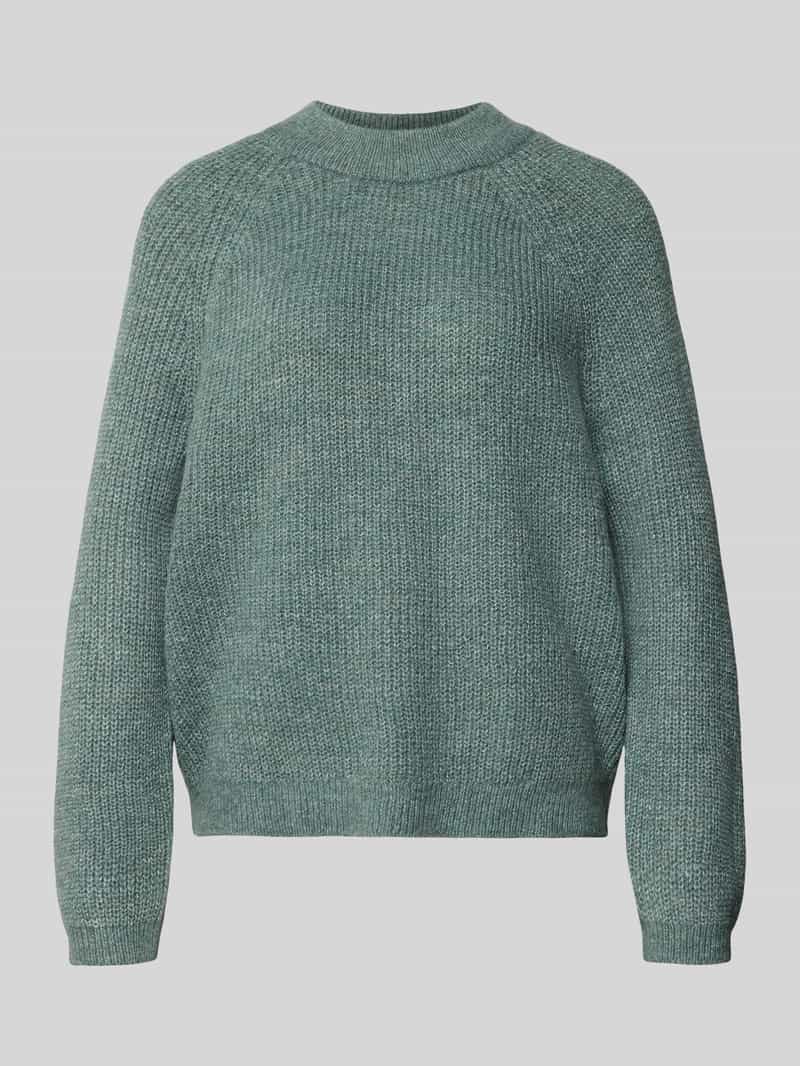 Only Comfort fit gebreide pullover met ronde hals en kraag model 'JESS'
