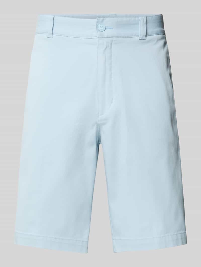 Hugo Blue Regular fit bermuda met achterzakken model 'Dante'