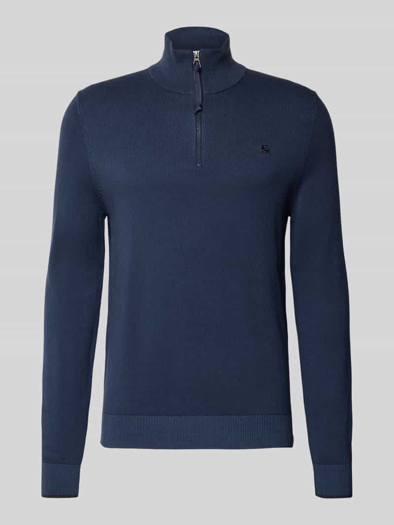 Lerros Gebreide pullover met schipperskraag