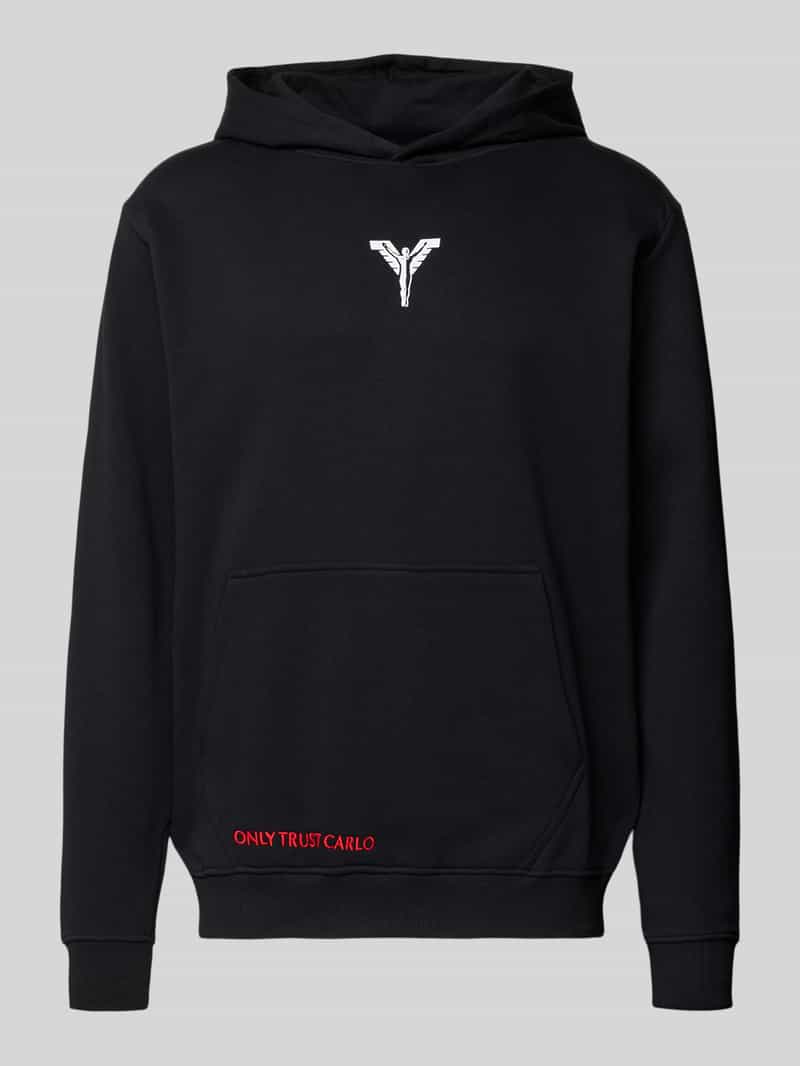 carlo colucci Hoodie met capuchon