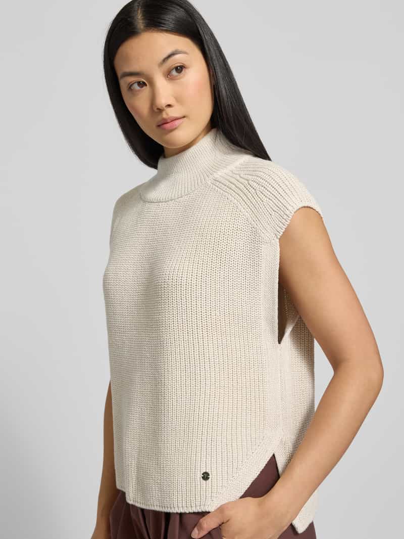 monari Spencer met labeldetail