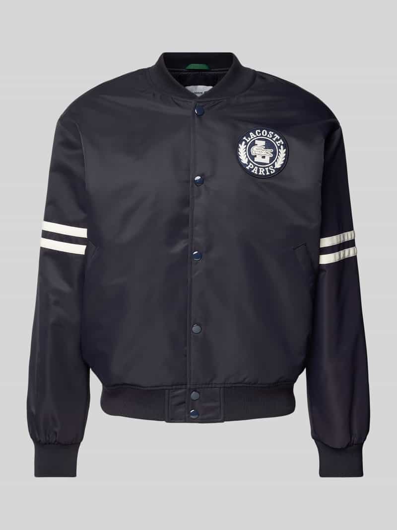 Lacoste Bomberjack met ribboorden