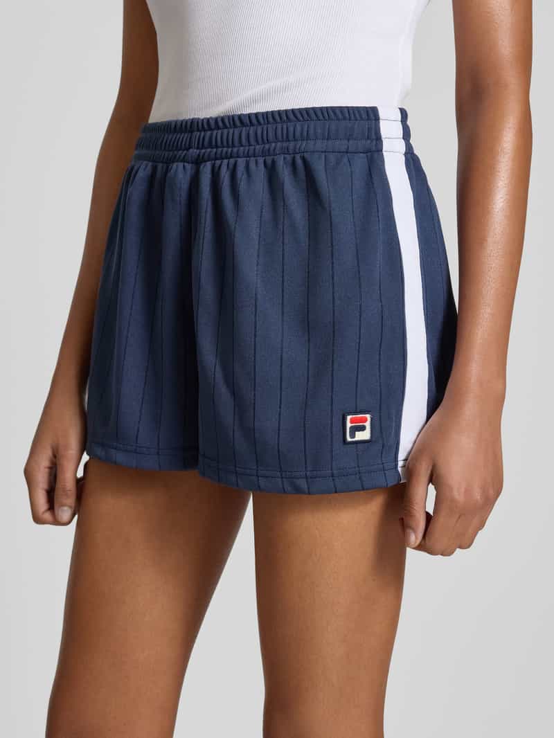 Fila Regular fit korte broek met logobadge model 'LINCE'