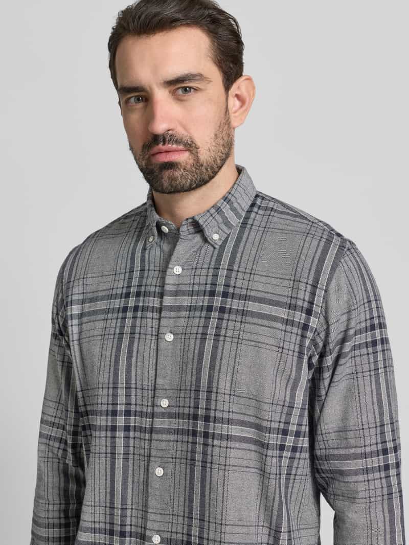 Selected Homme Regular fit vrijetijdsoverhemd van puur biologisch katoen model 'REGNOAH'