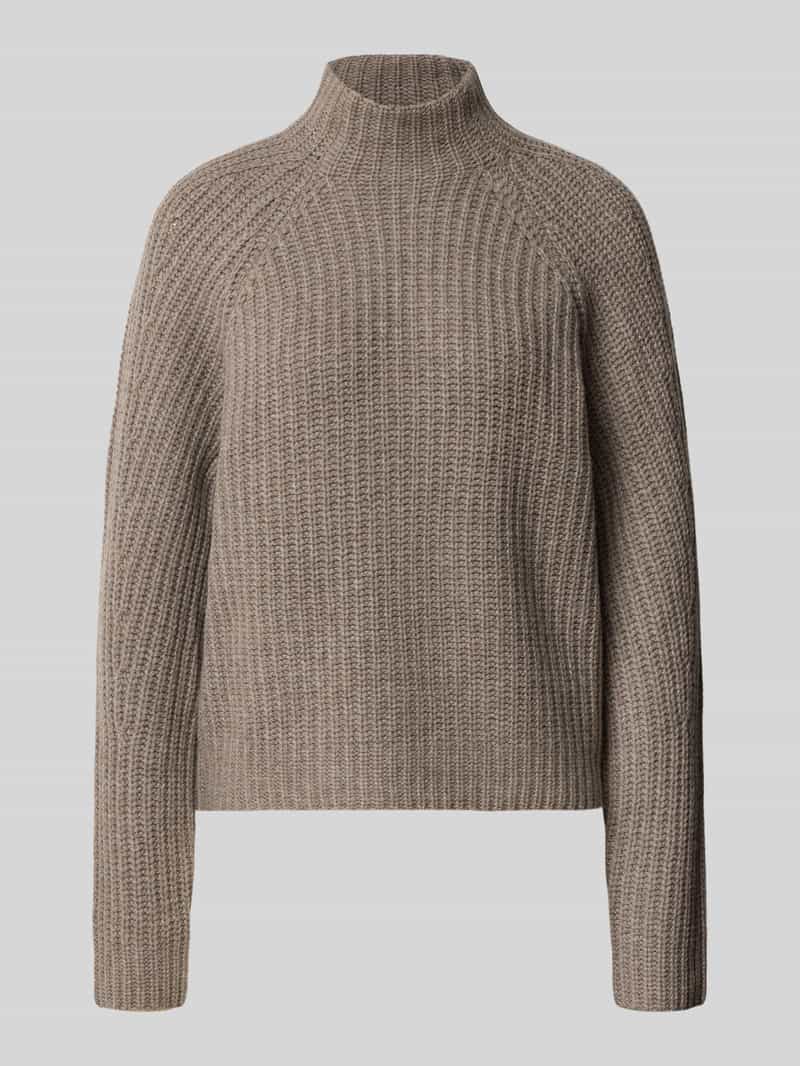 Gebreide pullover uit mix van kasjmier en katoen model 'LONA'