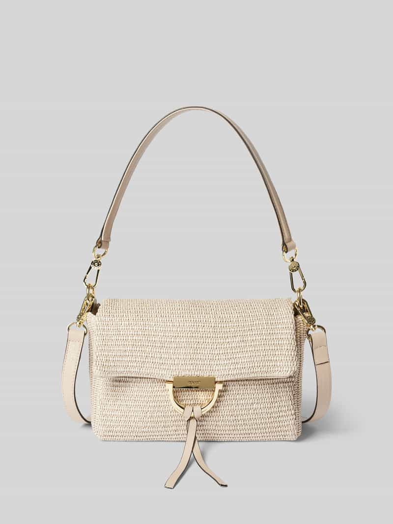 abro Handtas met schouderriem model 'TEMI RAFFIA'