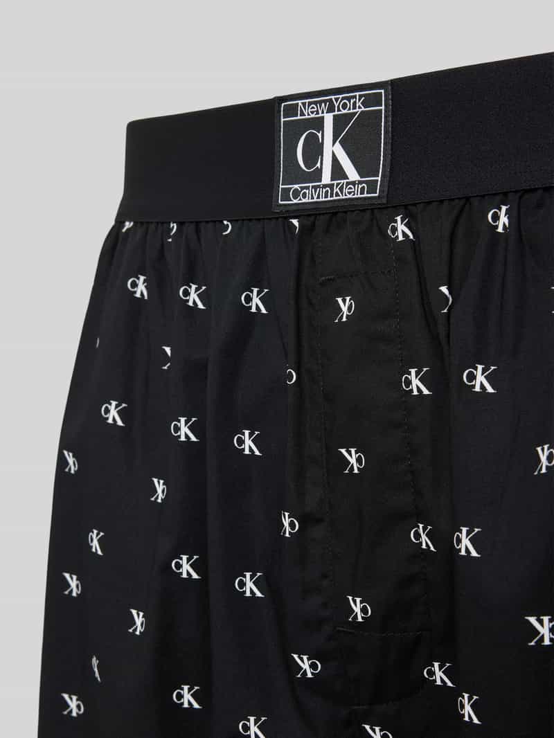 Calvin Klein Underwear Pyjamabroek met elastische band met kabel