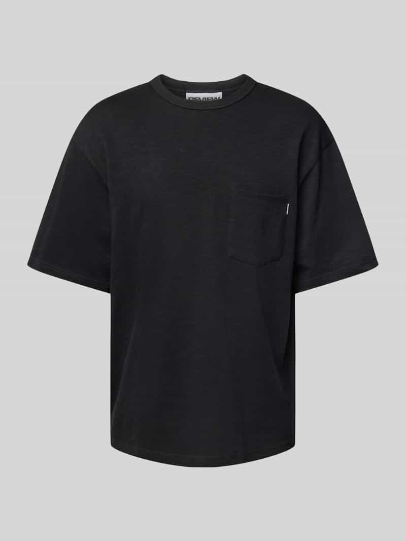 T-shirt met borstzak