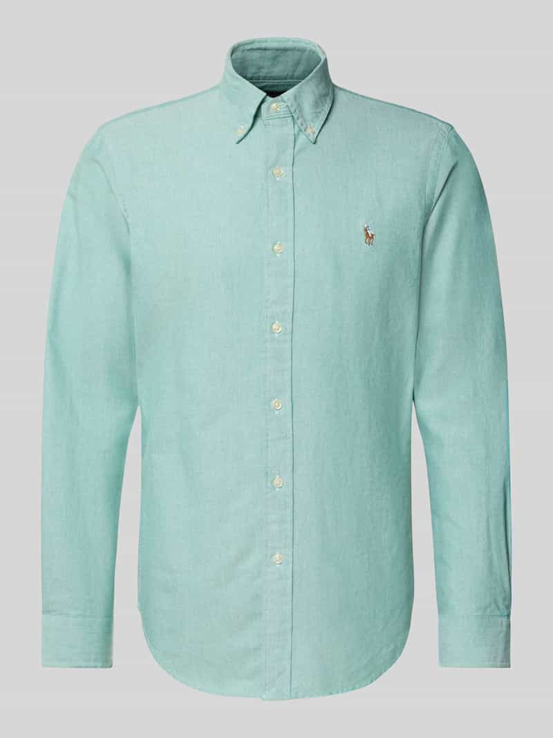 Polo Ralph Lauren Regular fit vrijetijdsoverhemd met logostitching model 'Cub'