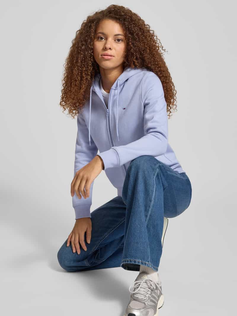 Tommy Jeans Regular fit sweatjack van katoenmix