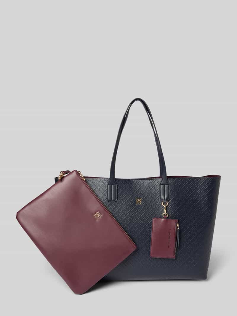Tommy Hilfiger Shopper met afneembaar muntvak