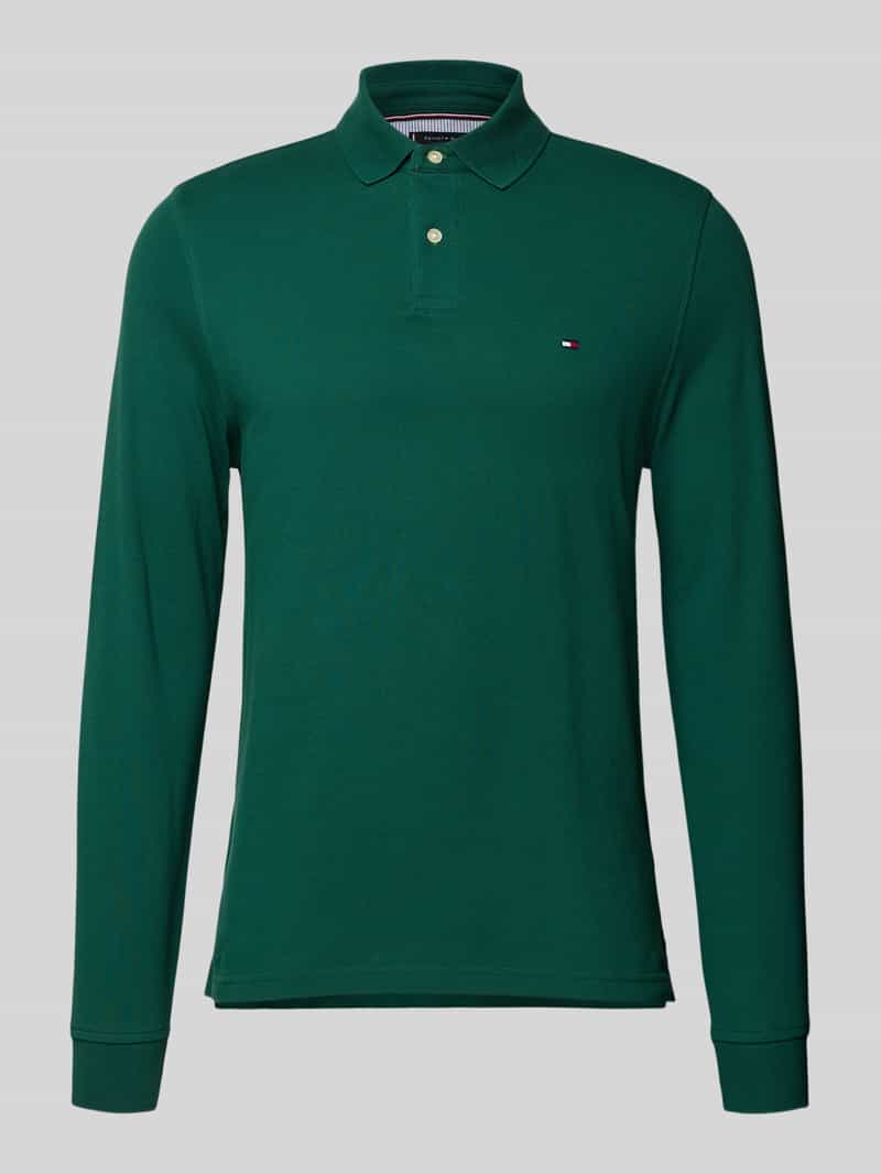 Tommy Hilfiger Regular fit poloshirt van katoenmix