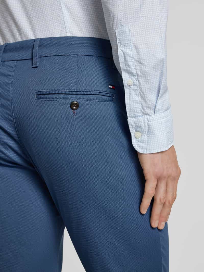 Tommy Hilfiger Slim fit chino met achterzakken