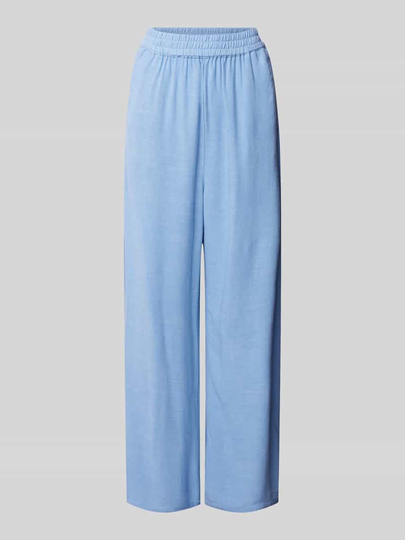 Jake*s Casual Wide fit stoffen broek met elastische band