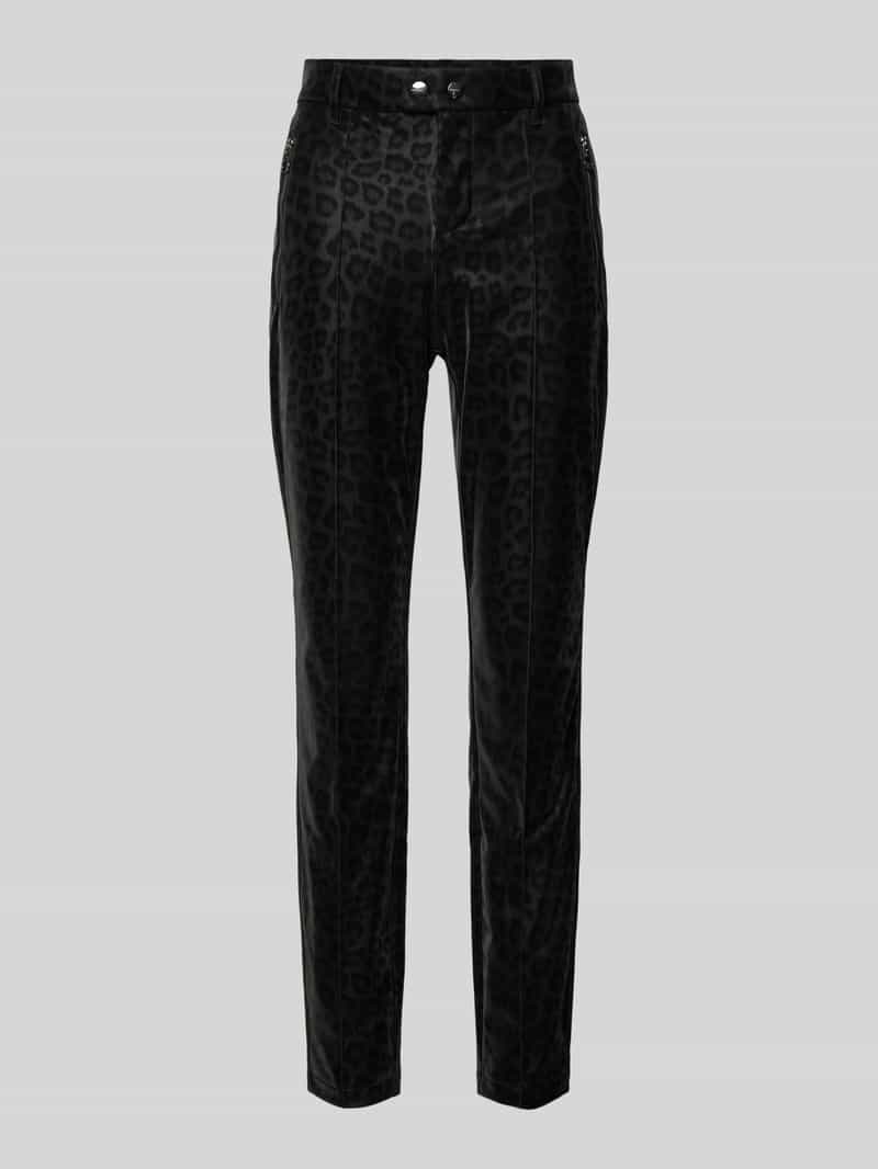 Street One Stoffen broek met ritszakken