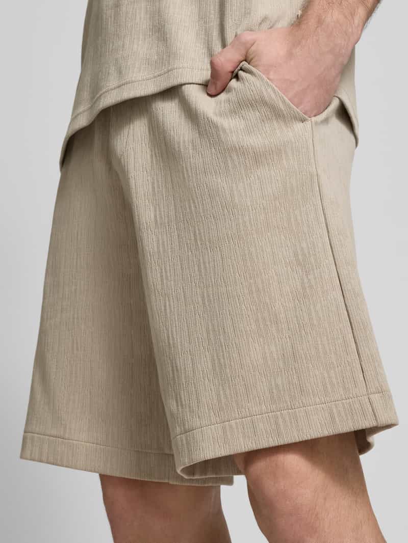 CK Calvin Klein Regular fit sweatshorts met labeldetail