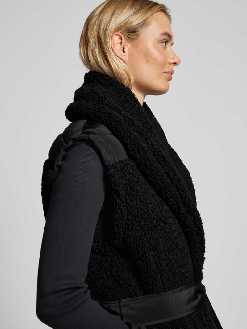 LIU JO SPORT Gilet met strikceintuur