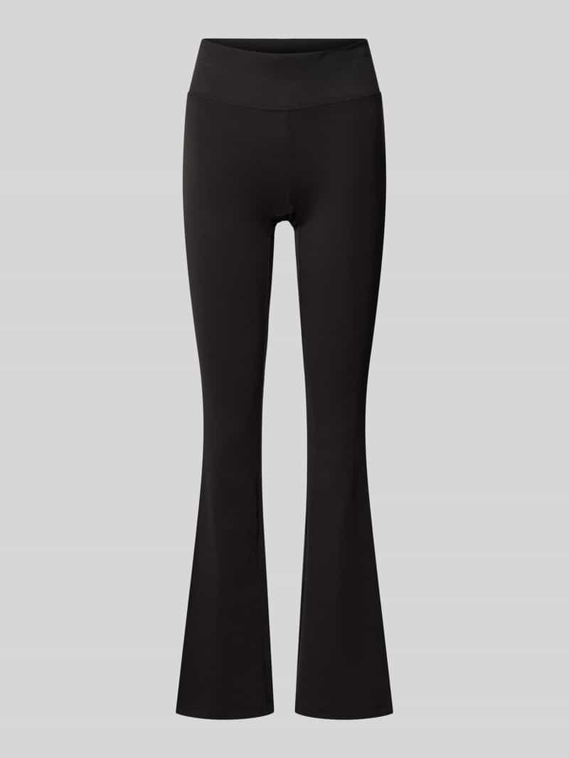 Review Flared fit legging met viscose