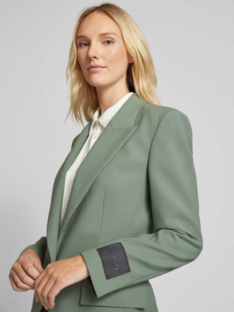 HUGO Slim fit blazer met viscose model 'Antega'