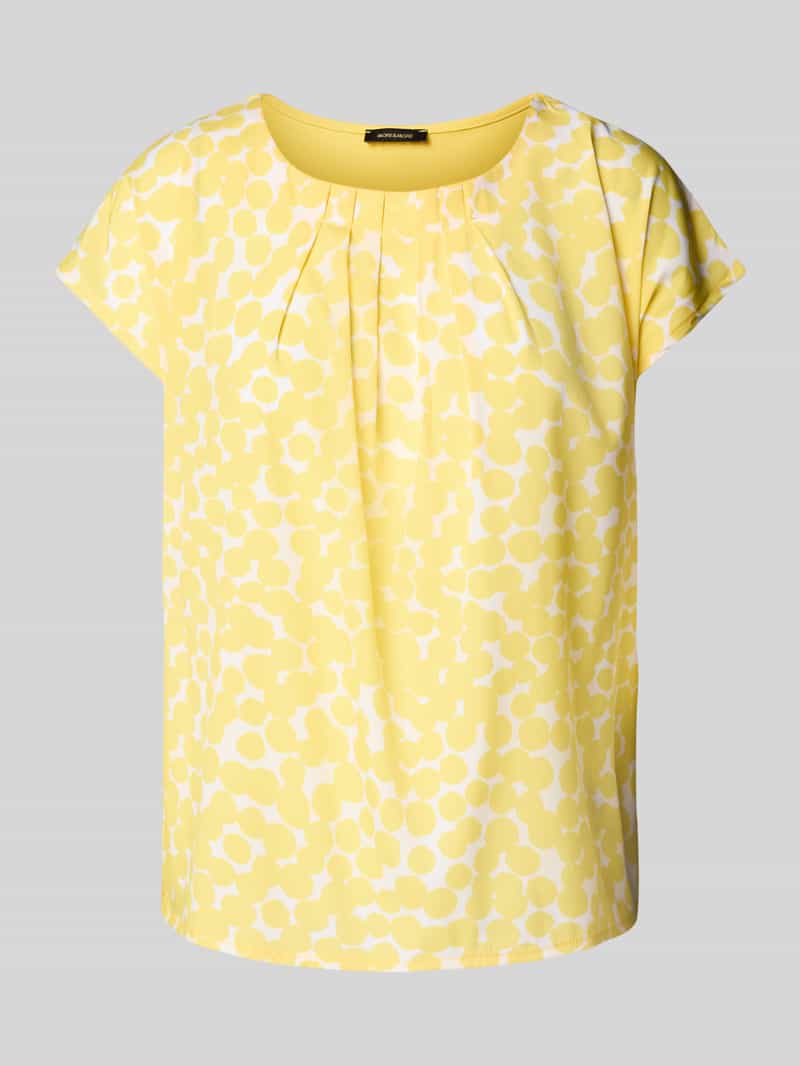 MORE & MORE Blouseshirt met ronde hals
