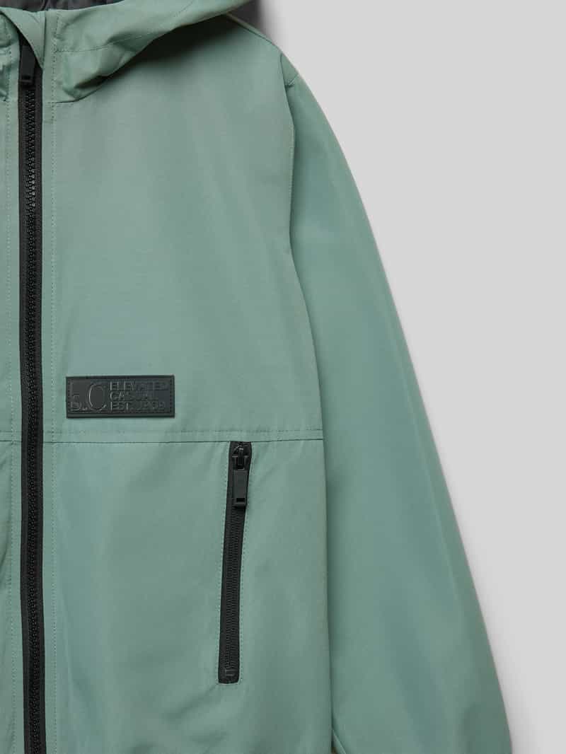s.Oliver RED LABEL Regular fit jack met afneembare capuchon en contrastdetails