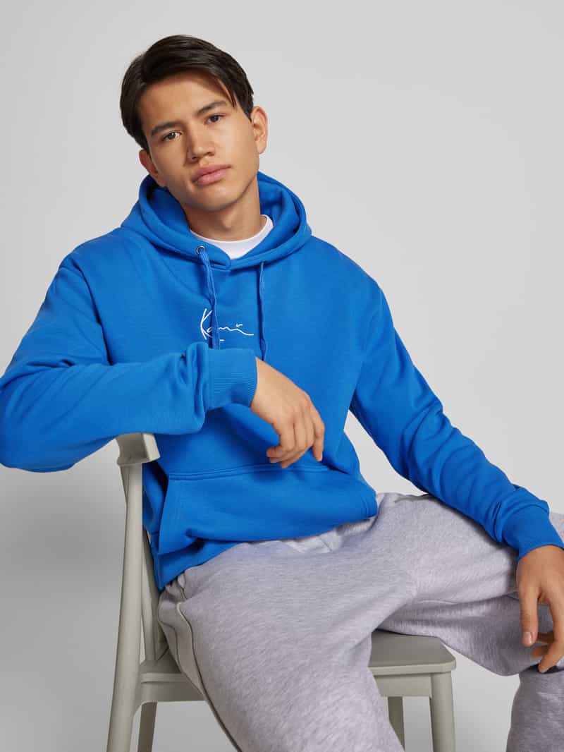 Karl Kani Hoodie met labelstitching