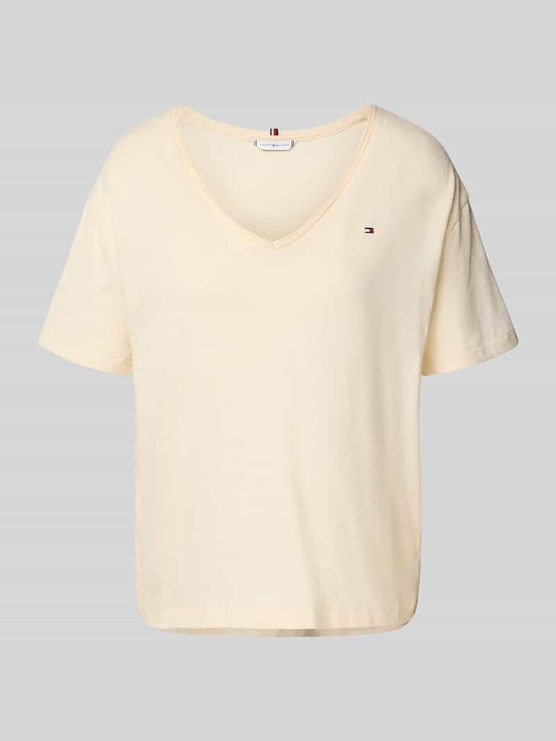 Tommy Hilfiger Regular fit T-shirt van puur katoen