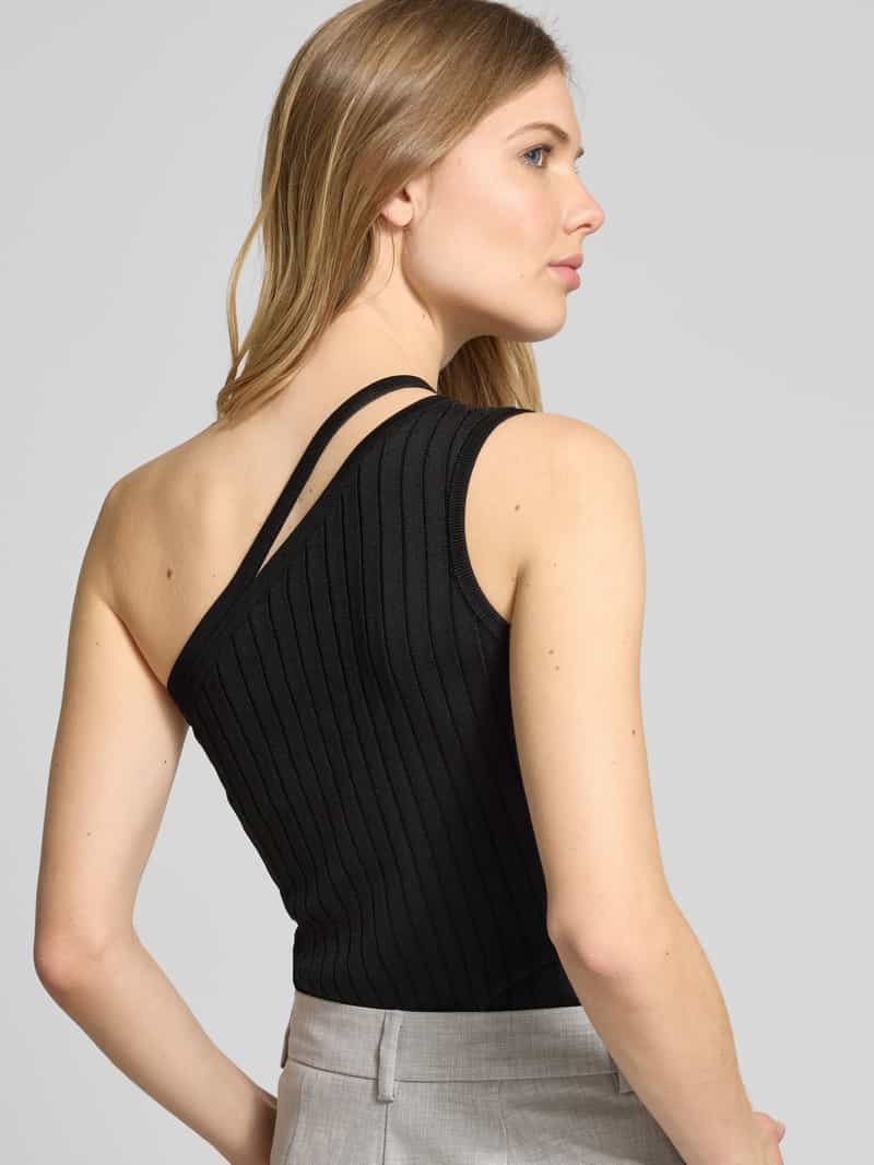 HUGO Tanktop met one shoulder-band