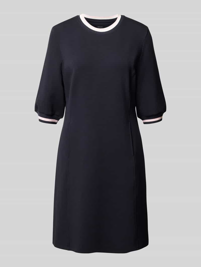 Regular fit jurk van katoenmix