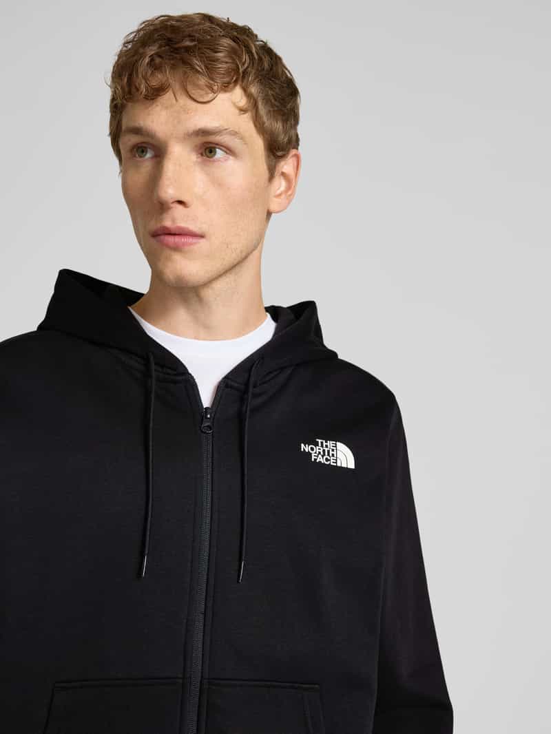 The North Face Sweatjack met labelstitching
