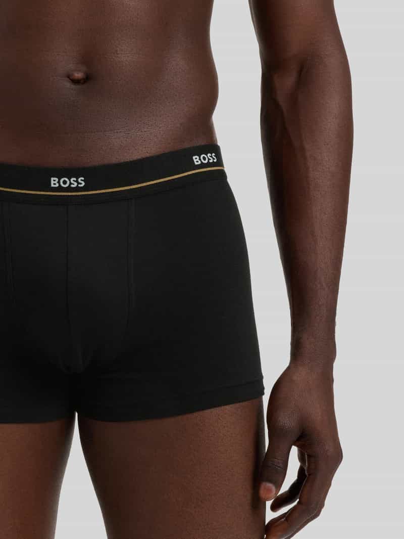Boss Regular fit boxershort van katoenmix in een set van 5 stuks