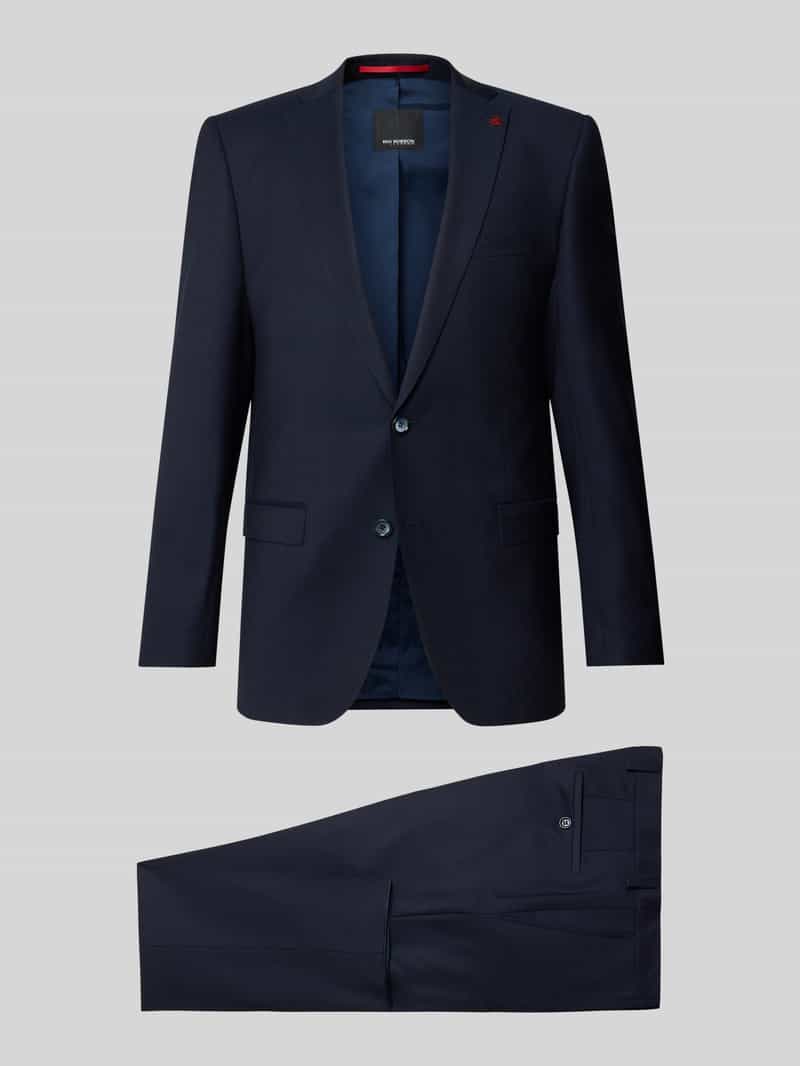 Roy Robson Slim fit pak van scheerwol met colbert met 2 knopen