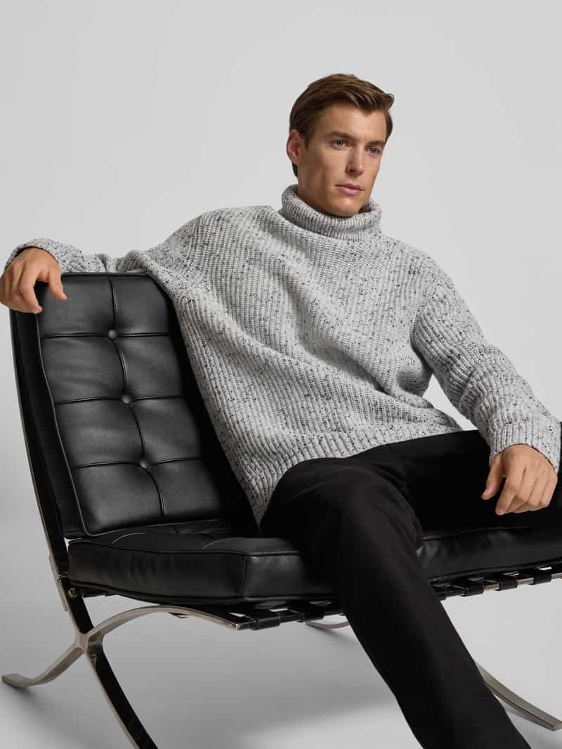 Selected Homme Relaxed fit coltrui van wolmix
