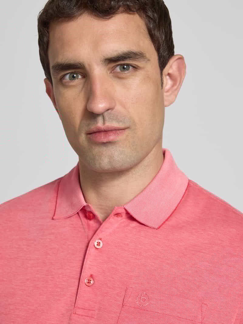 Bugatti Poloshirt met borstzak