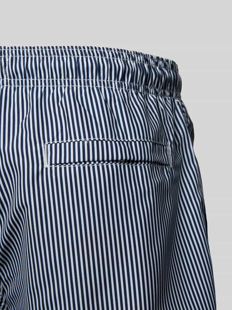 Shiwi Regular fit zwembroek met labelpatch model 'Mike'