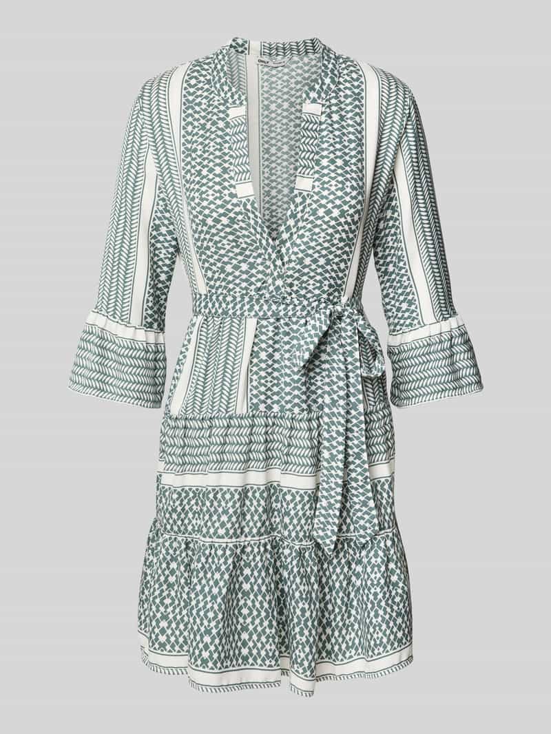Only Tuniekjurk ONLATHENA LIFE 3/4 SHORT DRESS WVN NOOS